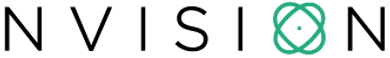 Logo of the company: nvision