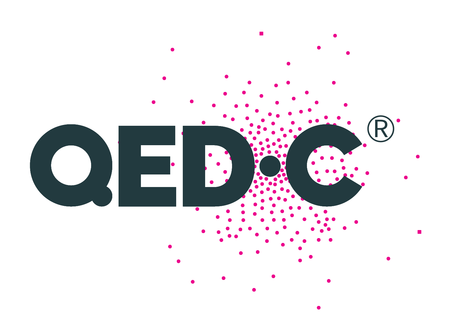 Logo of the company: qed-c