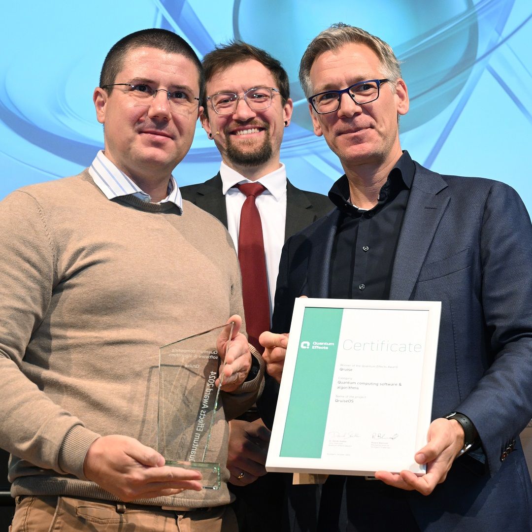 Qruise wins Quantum Effects award for quantum computing software preview image