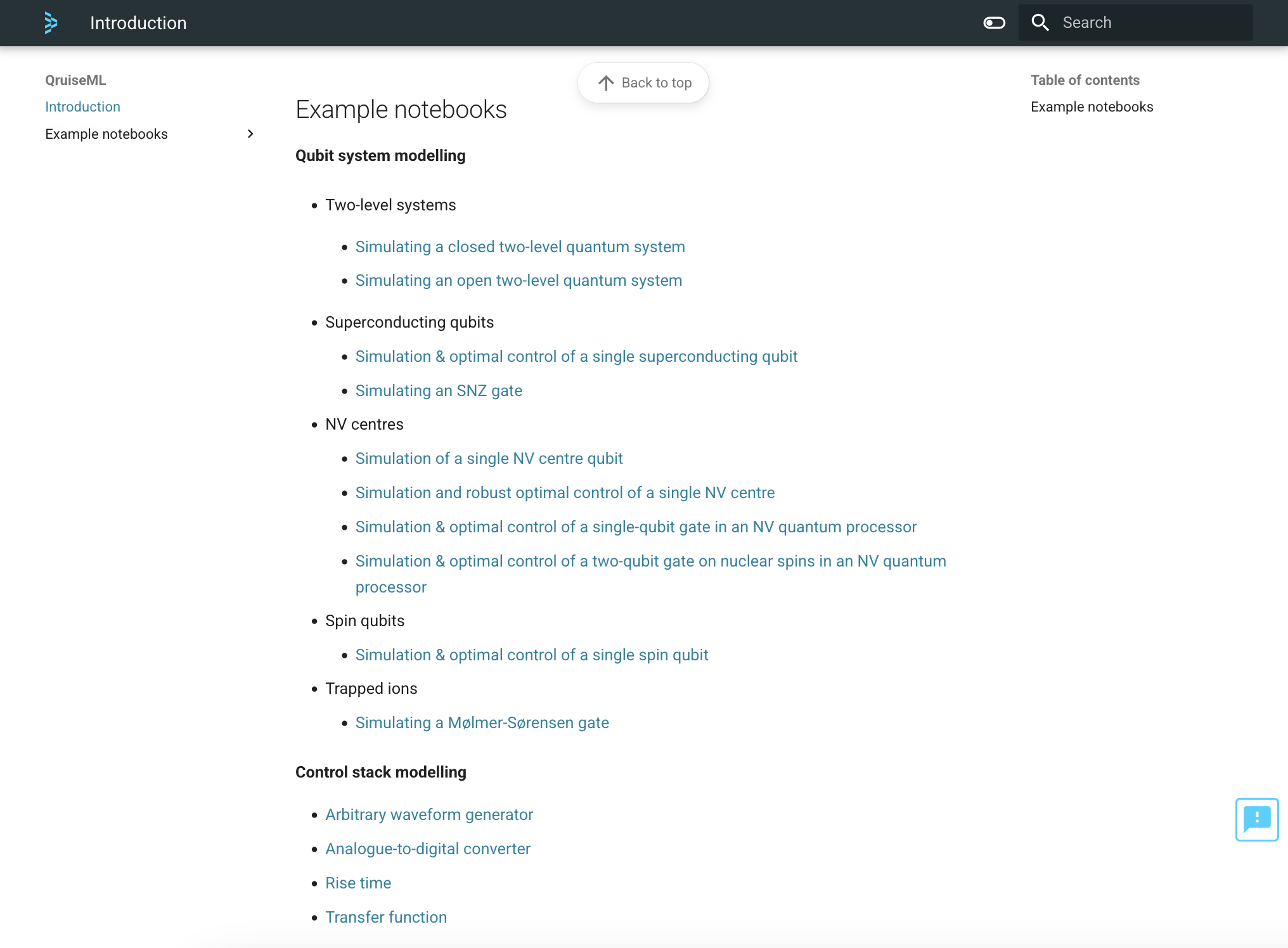 QruiseML examples
