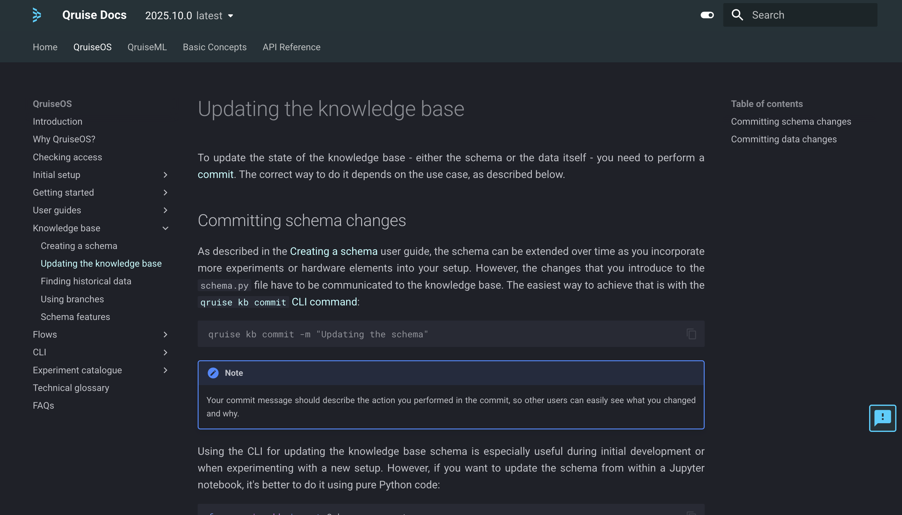 knowledge base docs